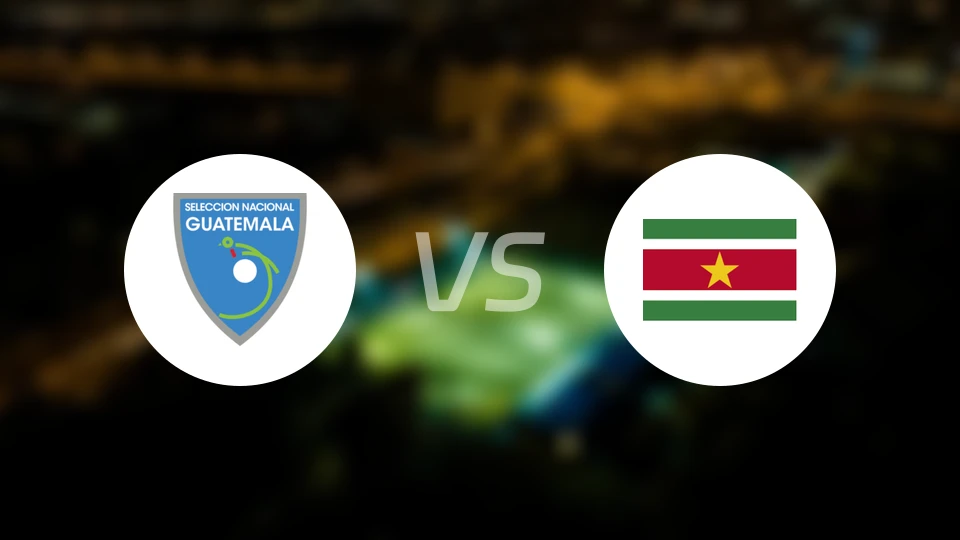 危地马拉vs苏里南比分预测【2025/11/19】