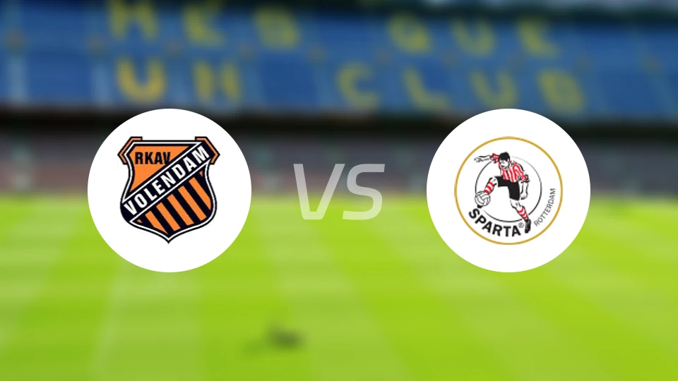 RKAV华伦丹vs鹿特丹斯巴达青年队比分预测【2026/02/07】