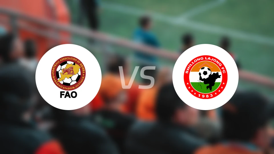 FC奥里萨邦vs梅加拉亚邦比分预测【2026/01/22】