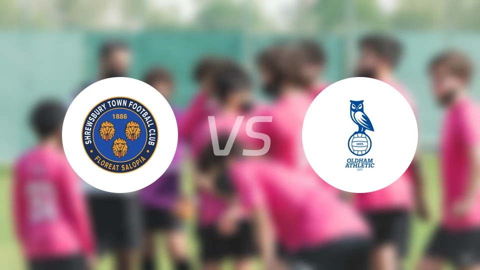 什鲁斯伯里vs奥尔德姆比分预测【2026/04/11】