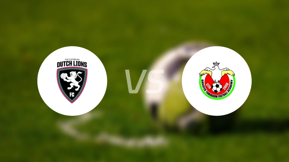 冈比亚荷兰狮vs美好未来FC比分预测【2026/01/21】
