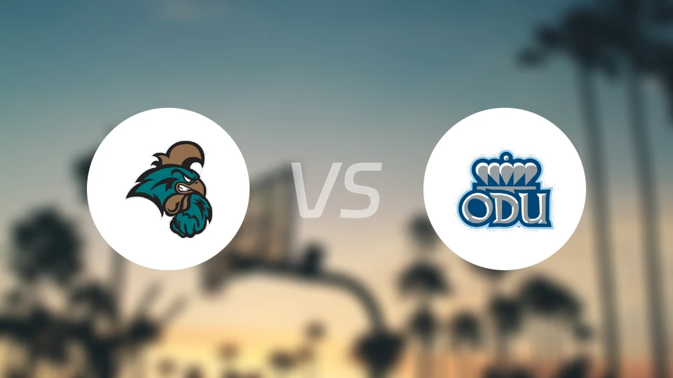 卡罗莱纳海岸大学vs欧道明大学比分预测【2025/12/21】
