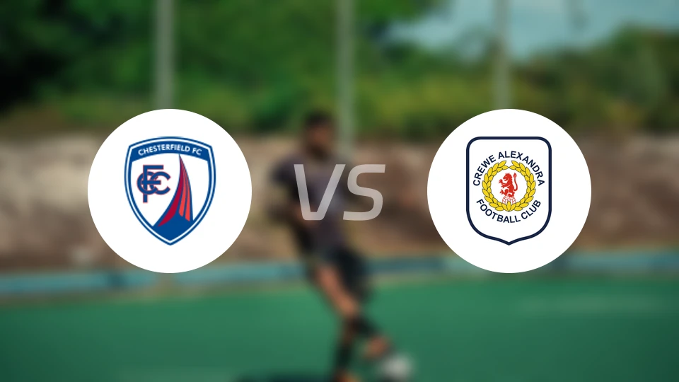 切斯特菲尔德vs克鲁比分预测【2026/04/25】