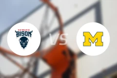 霍华德大学vs密歇根大学比分结果战报【2026/03/20】