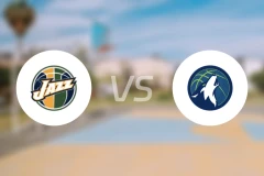 爵士vs森林狼比分结果战报【2025/11/08】