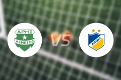 艾里斯利马索尔vs希腊人竞技比分预测【2026/03/16】