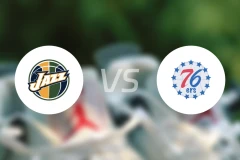 爵士vs76人比分结果战报【2026/03/05】