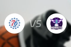 76人vs黄蜂比分结果战报【2024/12/17】