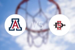 亚利桑那大学vs圣地亚哥州立大学比分结果战报【2025/12/21】