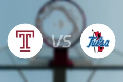 天普大学vs塔尔萨大学比分结果战报【2026/03/09】