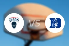 霍华德大学vs杜克大学比分结果战报【2025/11/24】