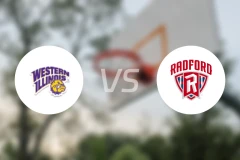 西伊利诺大学vs拉德福德大学比分结果战报【2025/11/04】