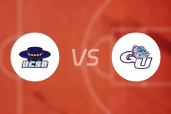 加州大学圣巴巴拉分校vs冈萨加大学比分预测【2025/12/14】