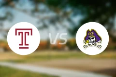 天普大学vs东卡罗莱纳大学比分预测【2026/02/08】